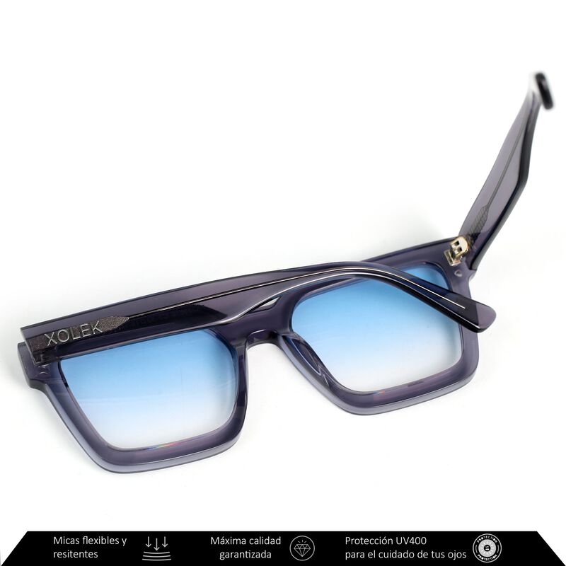 Lentes De Sol Xolek 108 Acetato Cr39 Rb UV tota... image number null