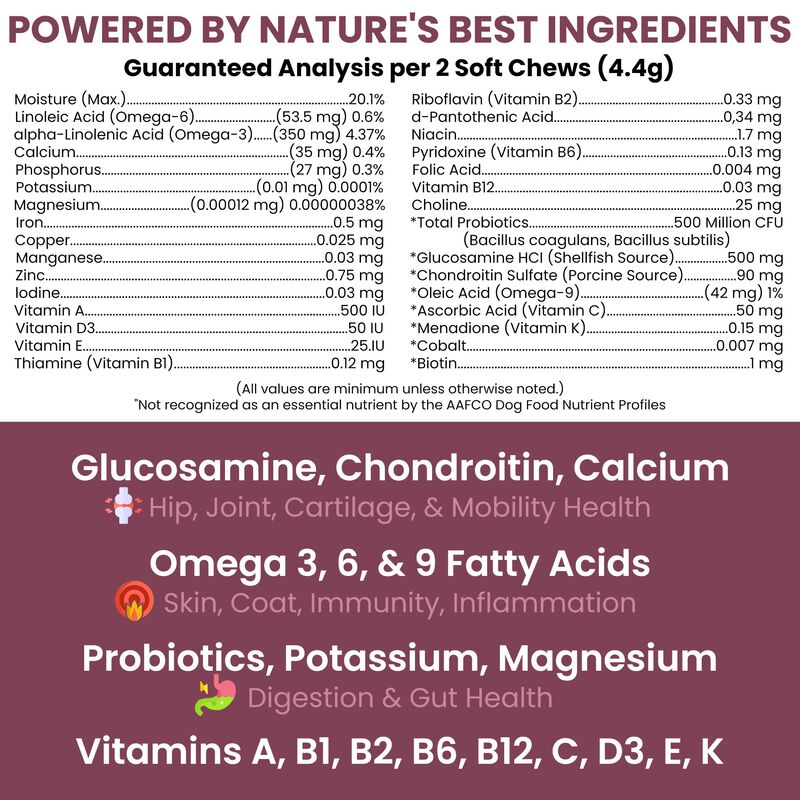 Vitaminas Para Perro Chew + Heal Labs 120 Masti... image number null