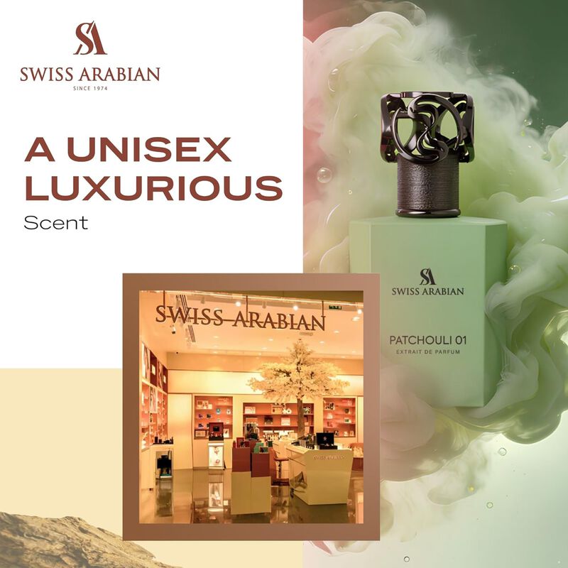 Eau De Parfum Unisex Swiss Arabian Patchouli 01... image number null