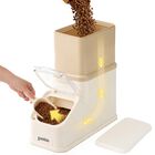 Almacenamiento De Alimentos Zomisia 15 l Fifo Plegable Color Caqui