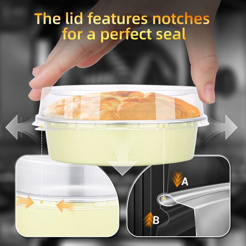 Moldes Desechables para Tartas Beasea - Pack de... image number null
