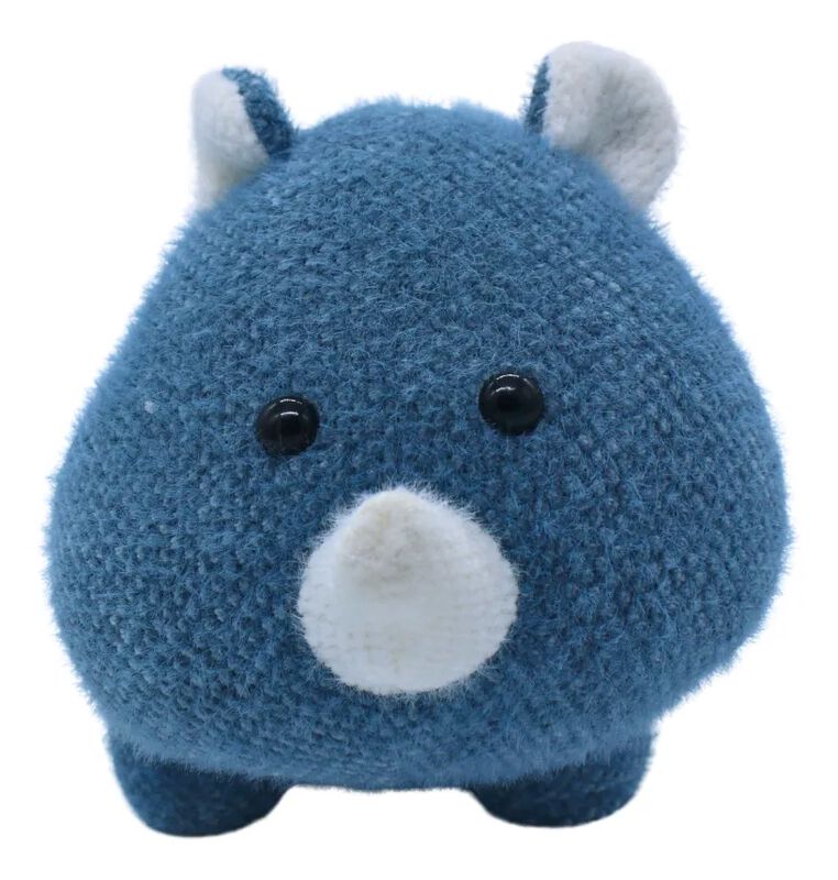 Rinoceronte Peluche de Animales Tejidos para Ni... image number null