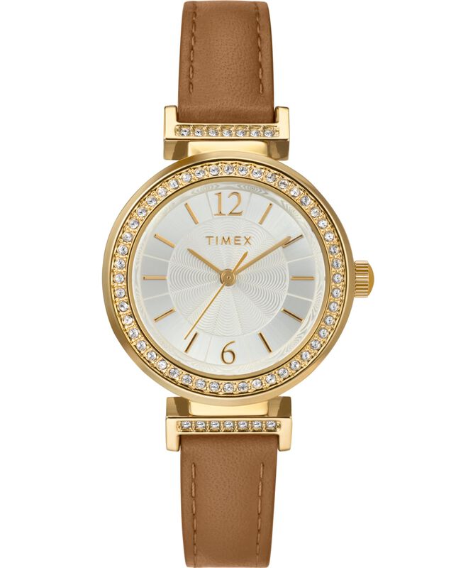 Reloj Timex Para Mujer Vestido 31mm Correa Marr... image number null