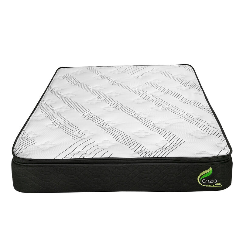 Colch&oacute;n Queen Size Enzo + Almohada One + Protec... image number null