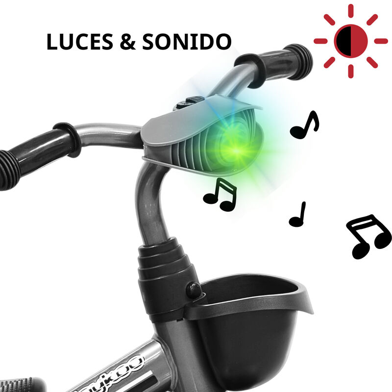 Triciclo Para Ni&ntilde;os Con Luz Y Sonido Ruedas Eva... image number null