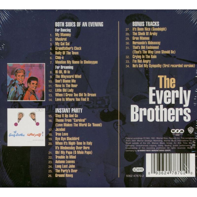 &Aacute;lbum CD Warner Bros Both Sides Of An Evening image number null