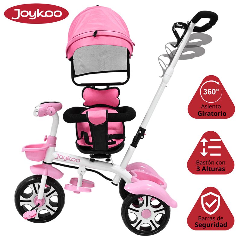 Triciclo Evolutivo para Niños Giratorio 360 con... image number null