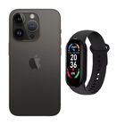 iPhone 14 Pro Max 128GB Gris E-SIM Reacondicionado + Brasalete Gen&eacute;rico