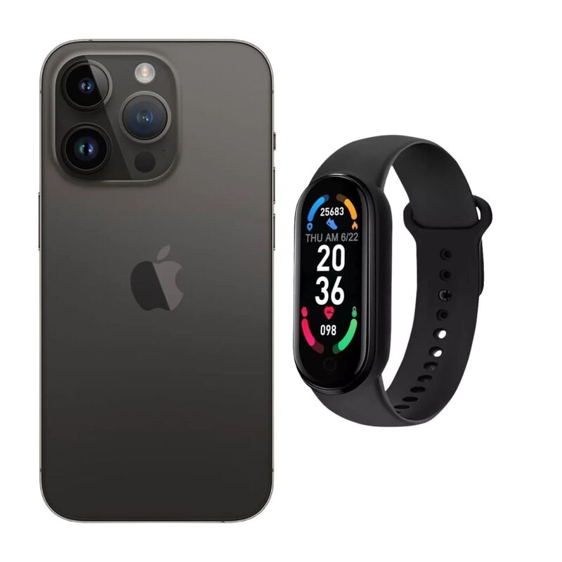 iPhone 14 Pro Max 128GB Gris E-SIM Reacondicion... image number null