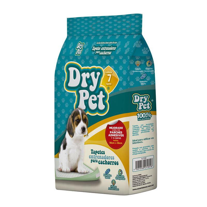Dry Pet Tapete Entrenador para Perro de 7 Pieza... image number null