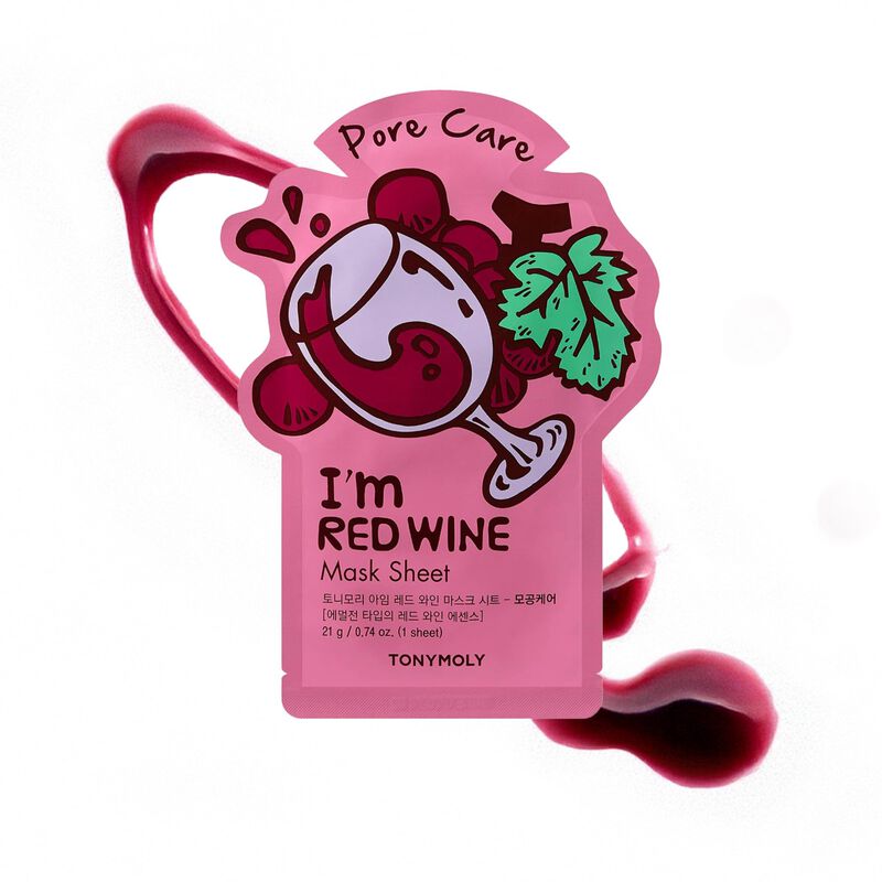 Mascarilla Hidratante Tonymoly I'm Real Red Win... image number null