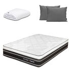 Colch&oacute;n King Size Ergosum + Almohadas 2 Pack + Protector Cloud
