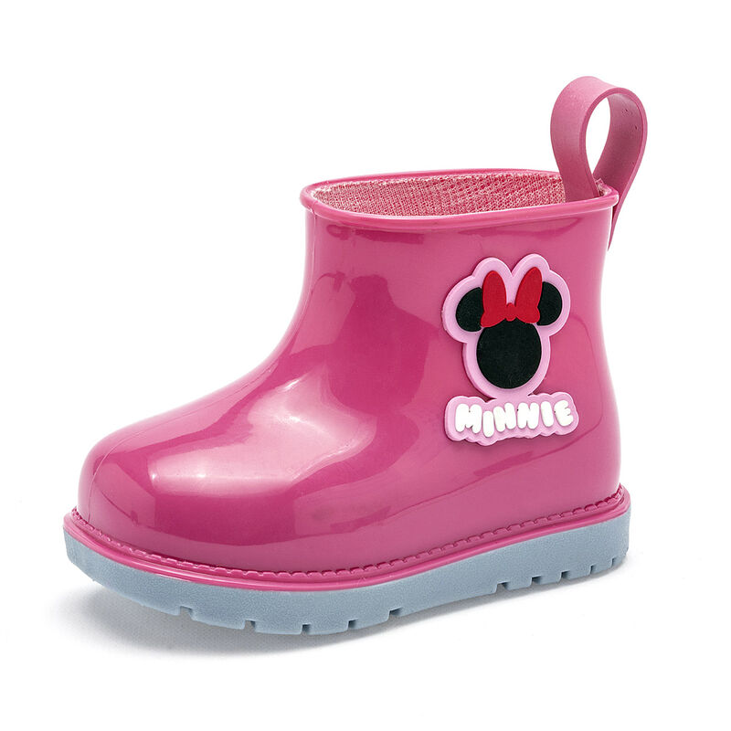 Top moda Bota de lluvia Rosa Para beb&eacute; image number null