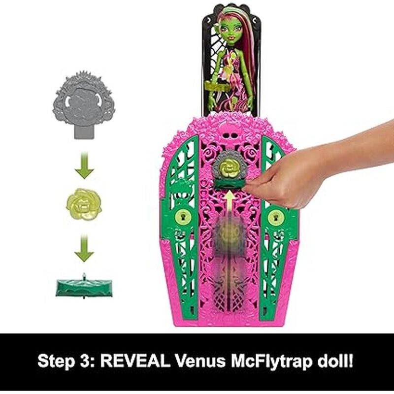 Venus McFlytrap Monster High Mu&ntilde;eca Skulltimate... image number null