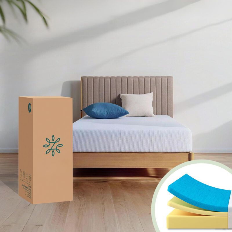 Zinus | Colch&oacute;n King Memory Foam 30 Cm Sue&ntilde;o Fr... image number null