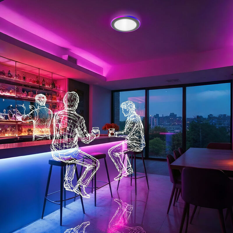 Plaf&oacute;n LED Inteligente MIL LUCES Baraka - RGB +... image number null