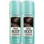 Magic Root Cover Up, Corrector En Spray, 2oz, L'oreal, café oscuro, Paquete de 2