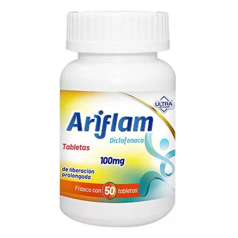 Ariflam Tableta 100 Mg, 50 Tabletas image number null