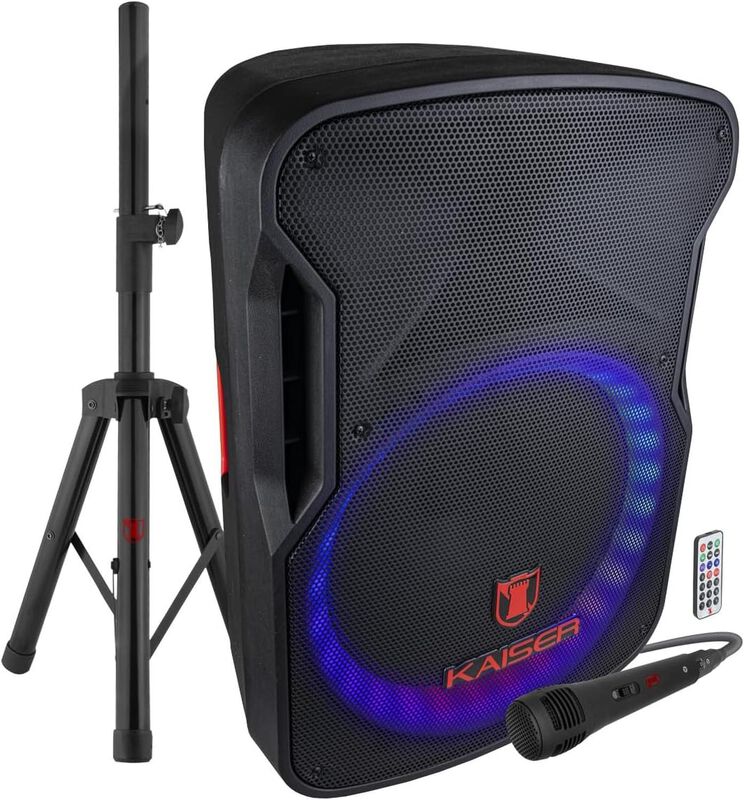 Bafle Bocina Ksr Msa-6516mx 15 Pul Tripie Micro... image number null