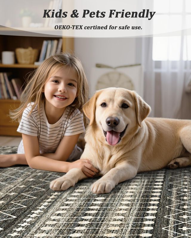 Alfombra Miukiki 2 &times; 254 cm Lavable Antidesliza... image number null