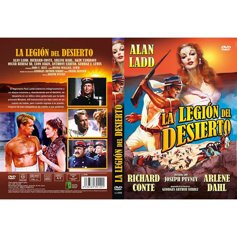 La Legi&oacute;n Del Desierto [dvd.] (1953) Desert Leg... image number null