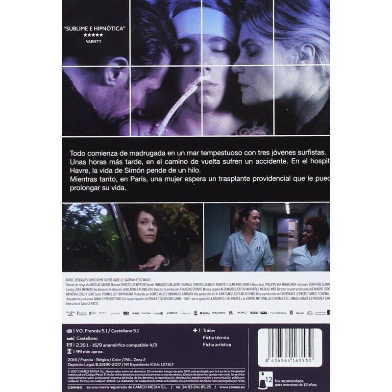 Reparar a los Vivos [DVD] (2016) R&eacute;parer les vi... image number null