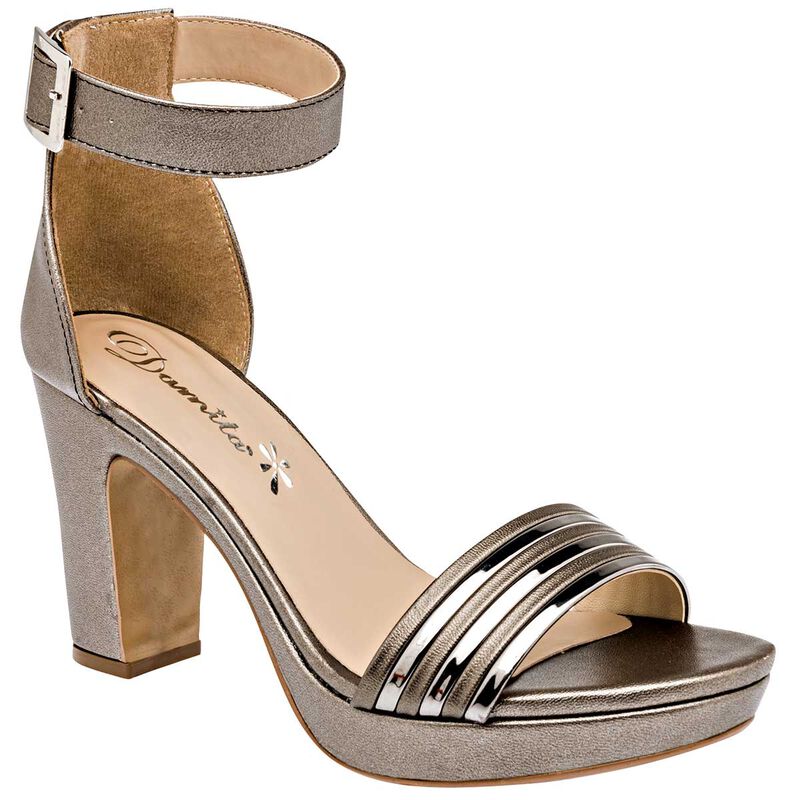 Damita Zapatillas de fiesta para mujer gris image number null