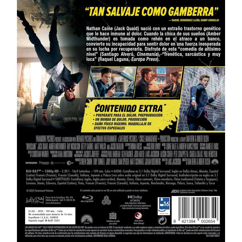 Novoca&iacute;na [Blu-ray] (2025) image number null