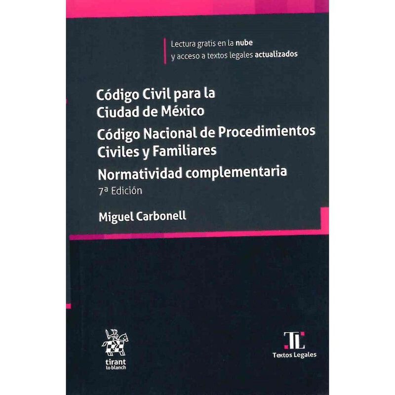 C&oacute;digo Civil Para La Ciudad De M&eacute;xico, De Migue... image number null