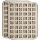 Bandeja para hornear Beasea 48 cavidades dorada 40x32 cm