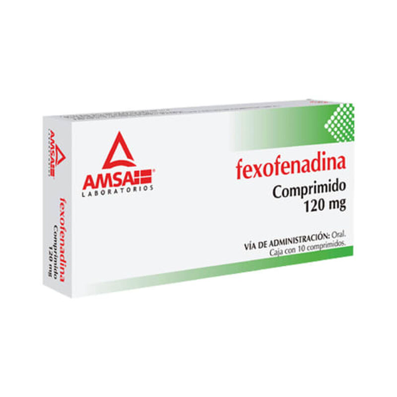 FEXOFENADINA 120 MG COMPRIMIDOS C10 image number null