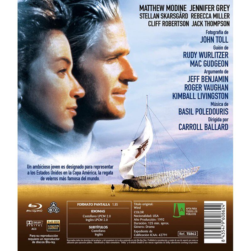 La Fuerza Del Viento [blu-ray] (1992) image number null