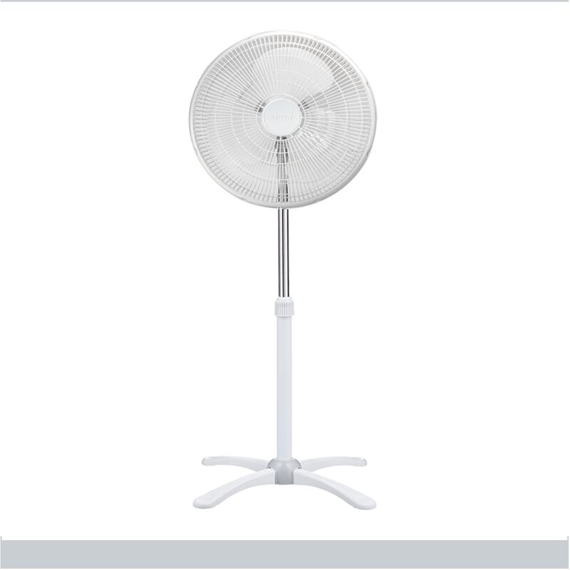 Ventilador De Pedestal Mytek 3197 16 3 Vel Blan... image number null