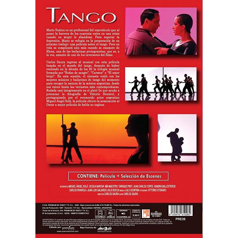 Tango [dvd] (1998) Tango, No Me Dejes Nunca image number null
