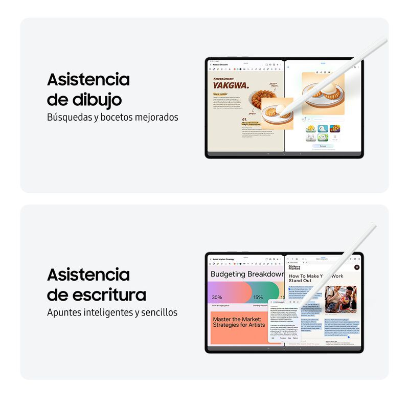 Tablet Samsung Galaxy Tab S11 Ultra Plata 12GB ... image number null