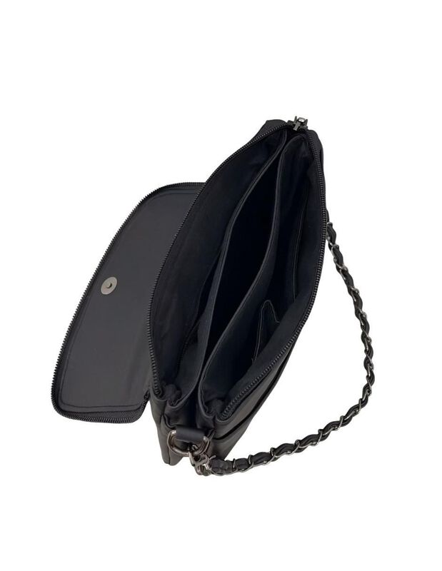 Bolsa Crossbody Pink Brule De Cuero Para Mujer image number null