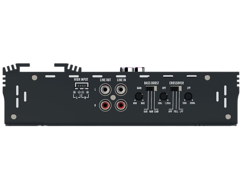 Amplificador para auto clase A/B 2 Canales 1500... image number null