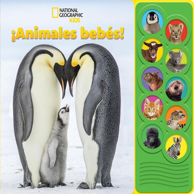 &iexcl;animales Beb&eacute;s! (libro Con 10 Botones De Sonid... image number null