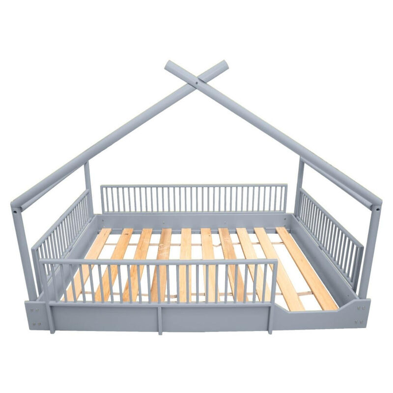 Matrimonial - Cama Chalet Montessori de Madera ... image number null