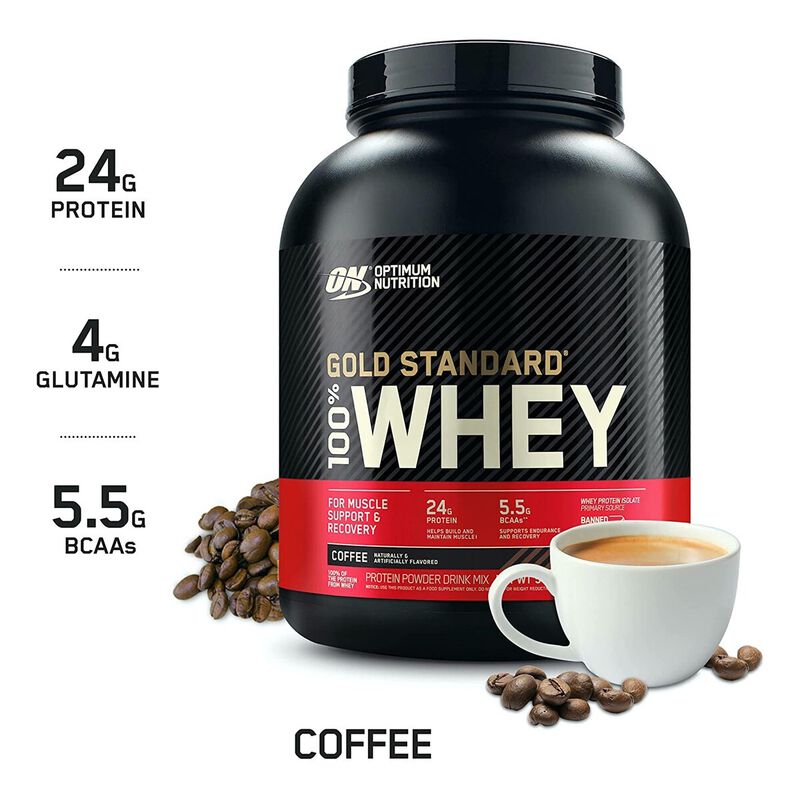 Proteina 100% Whey Gold Optimum Nutrition Coffe... image number null