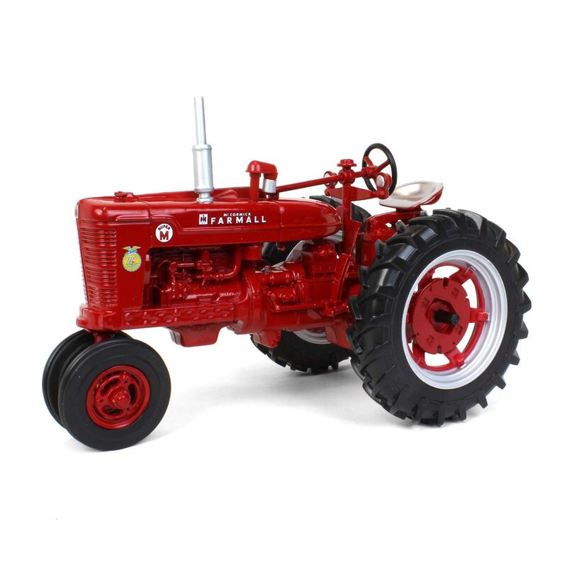 Tractor De Juguete Ertl Farmall Super M Con Log... image number null