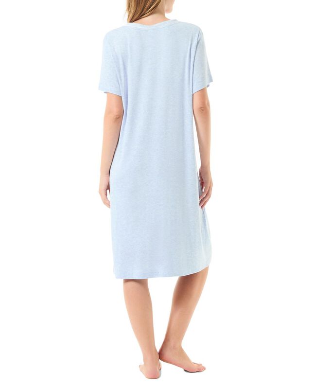 Camis&oacute;n Corto Lorzas M/C Celeste image number null