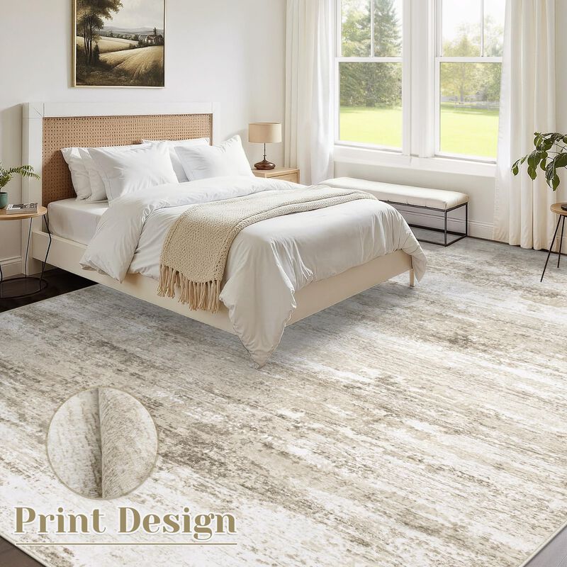 Alfombra Lavable Beige Losbulake 274 cm X 366 c... image number null