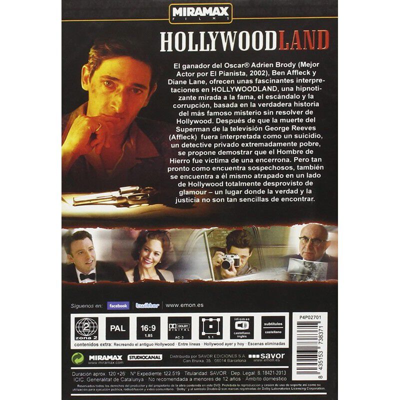 Hollywoodland [DVD] image number null