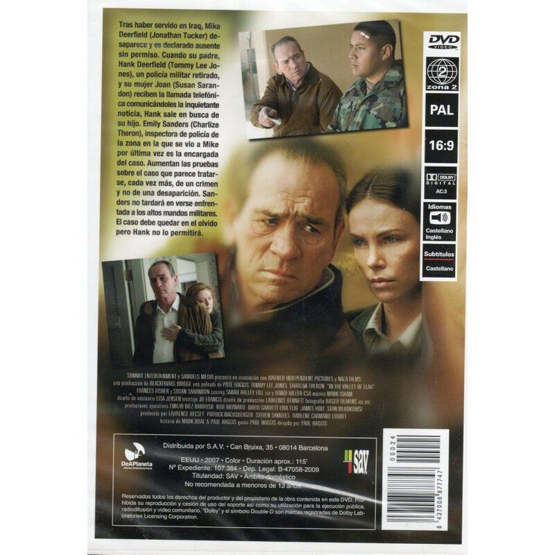 En El Valle De Elah (estuche Slim) [dvd] (2007)... image number null