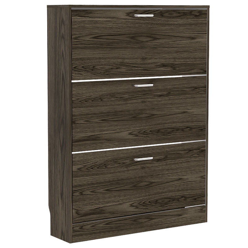 Zapatero Merl&iacute;n  Chocolate Virtual Muebles image number null