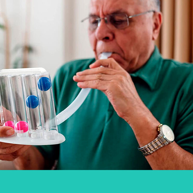 Espirometro Exhalar E Inhalar Inspirometro 4 Bo... image number null