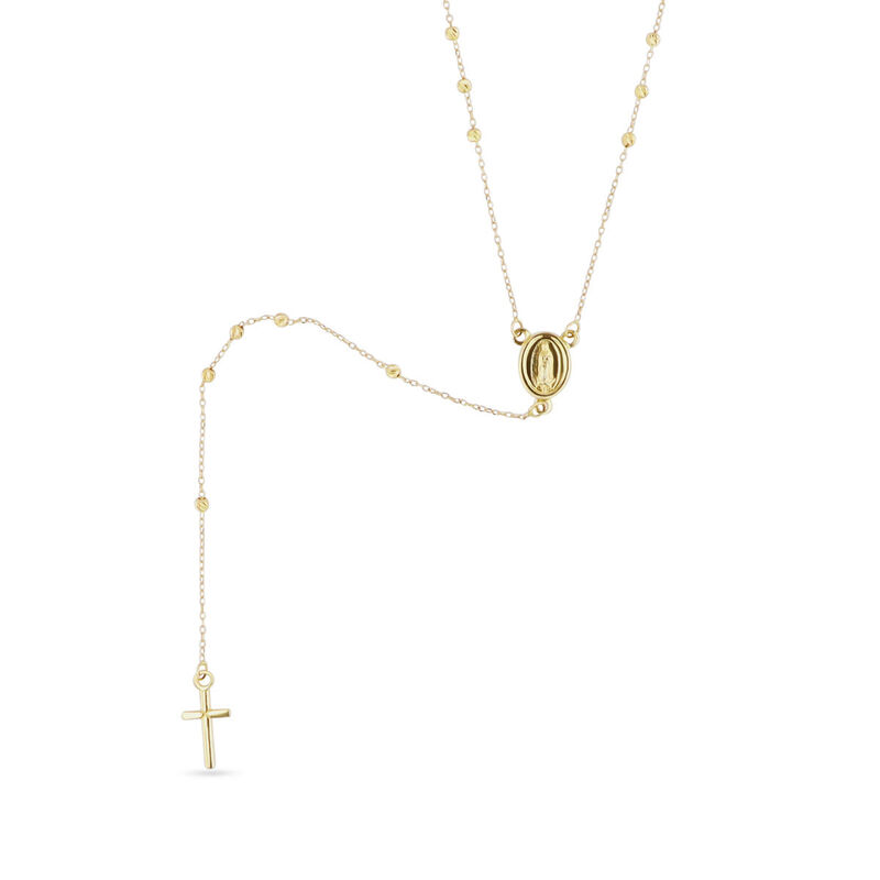 Rosario De Oro Amarillo 14K (60+11 Cm Aprox) (2... image number null