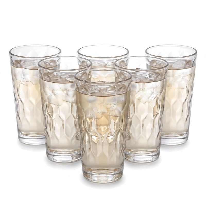 Juego De 6 Vasos De Vidrio Igl&uacute; image number null