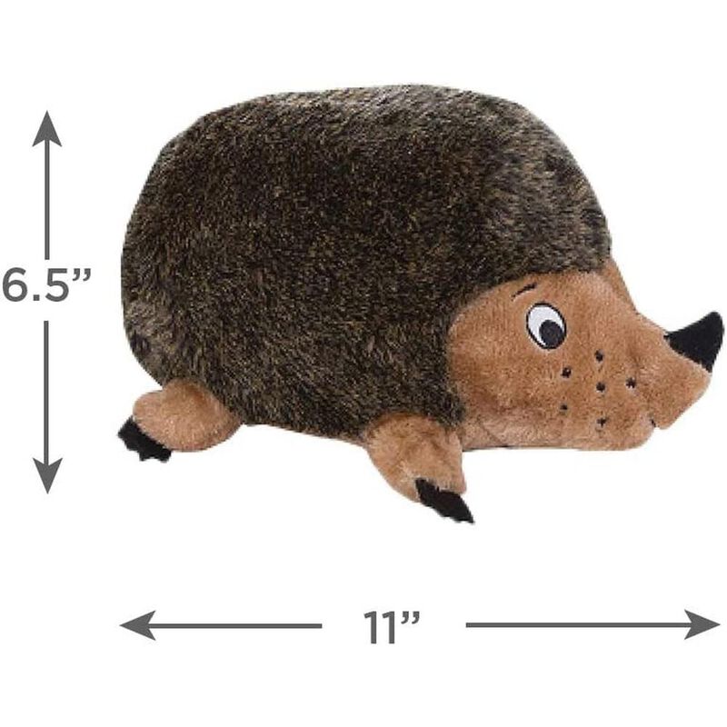 Peluche Sonajero para Perro, Erizo Marr&oacute;n image number null